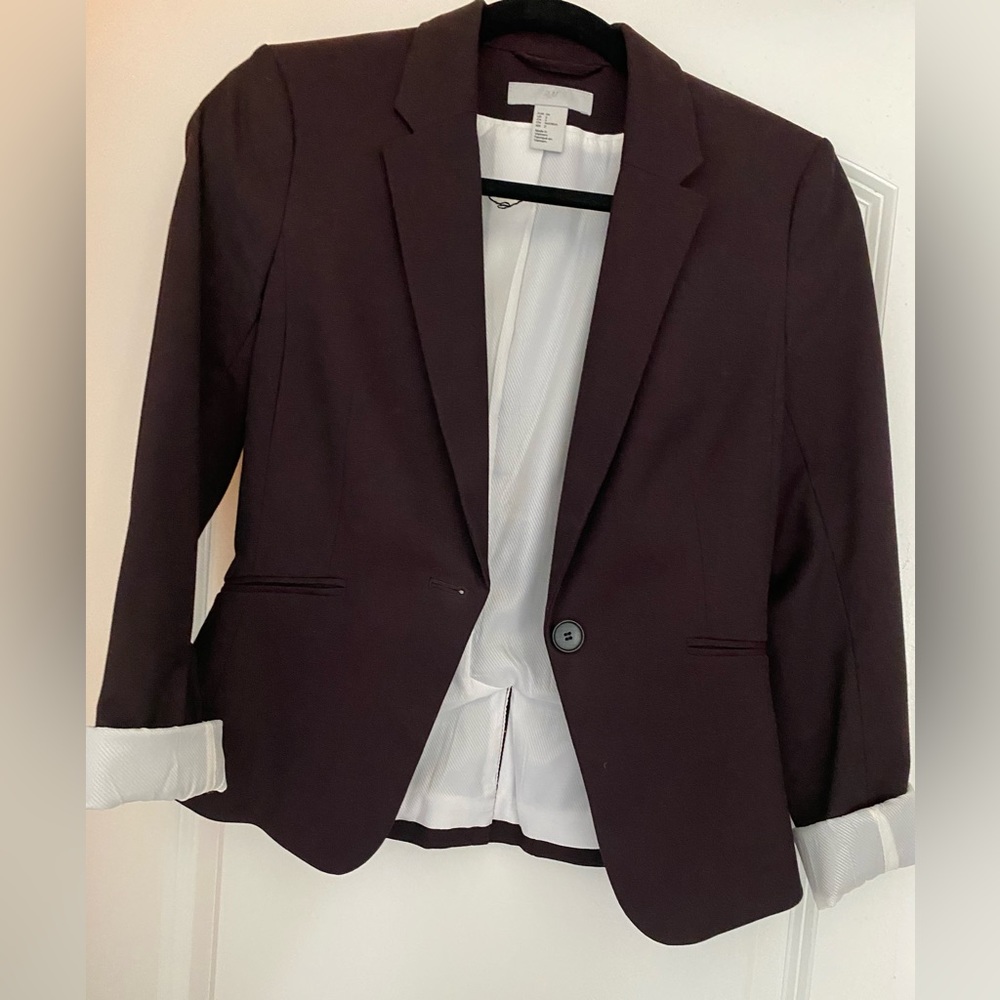 H&M lined blazer